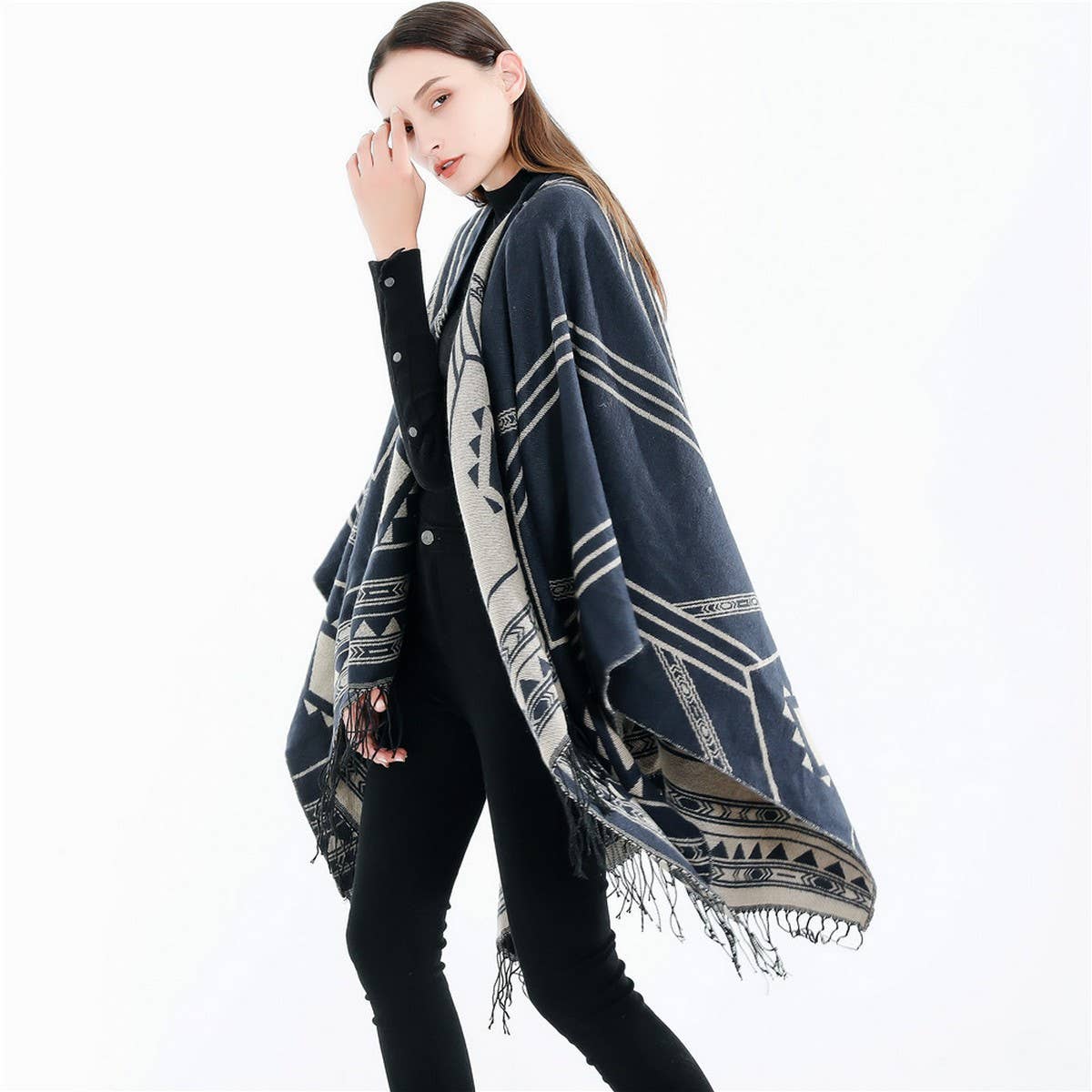 NEW FASHION WARM HIGH END FAUX CASHMERE SHAWL_CWMM2088
