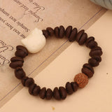 CARTOON CUTE NATURAL WOODEN BEADS BRACELET_CWAJE3976
