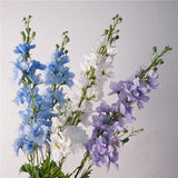 DELPHINIUM ARTIFICIAL FLOWER EUROPEAN TABLE DECOR_CWMM6466