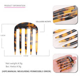 ACETATE HAIR COMB FORK HAIR TWISTER_CWAHA4201