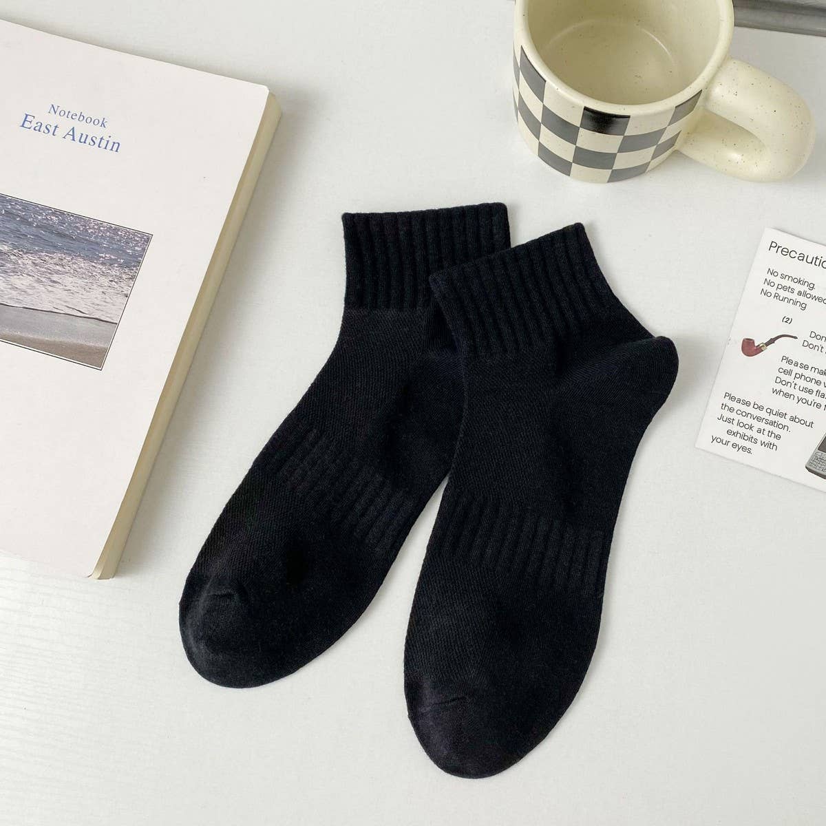 MENS BREATHABLE SWEAT WICKING SPORTS BOAT SOCKS_CWMS2019