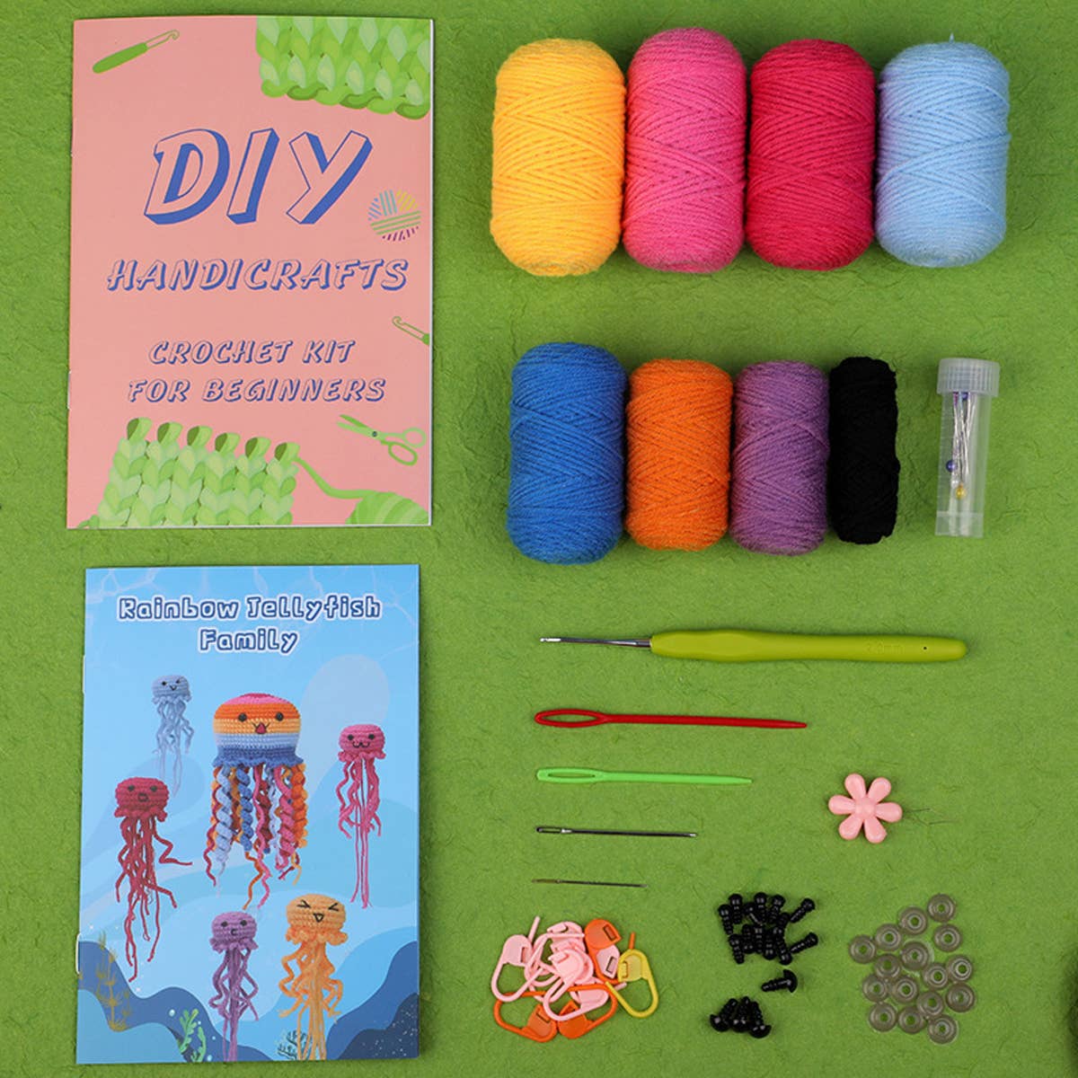NEW DIY WOOLEN DOLL CROCHET MATERIAL PACKAGE_CWMM0819