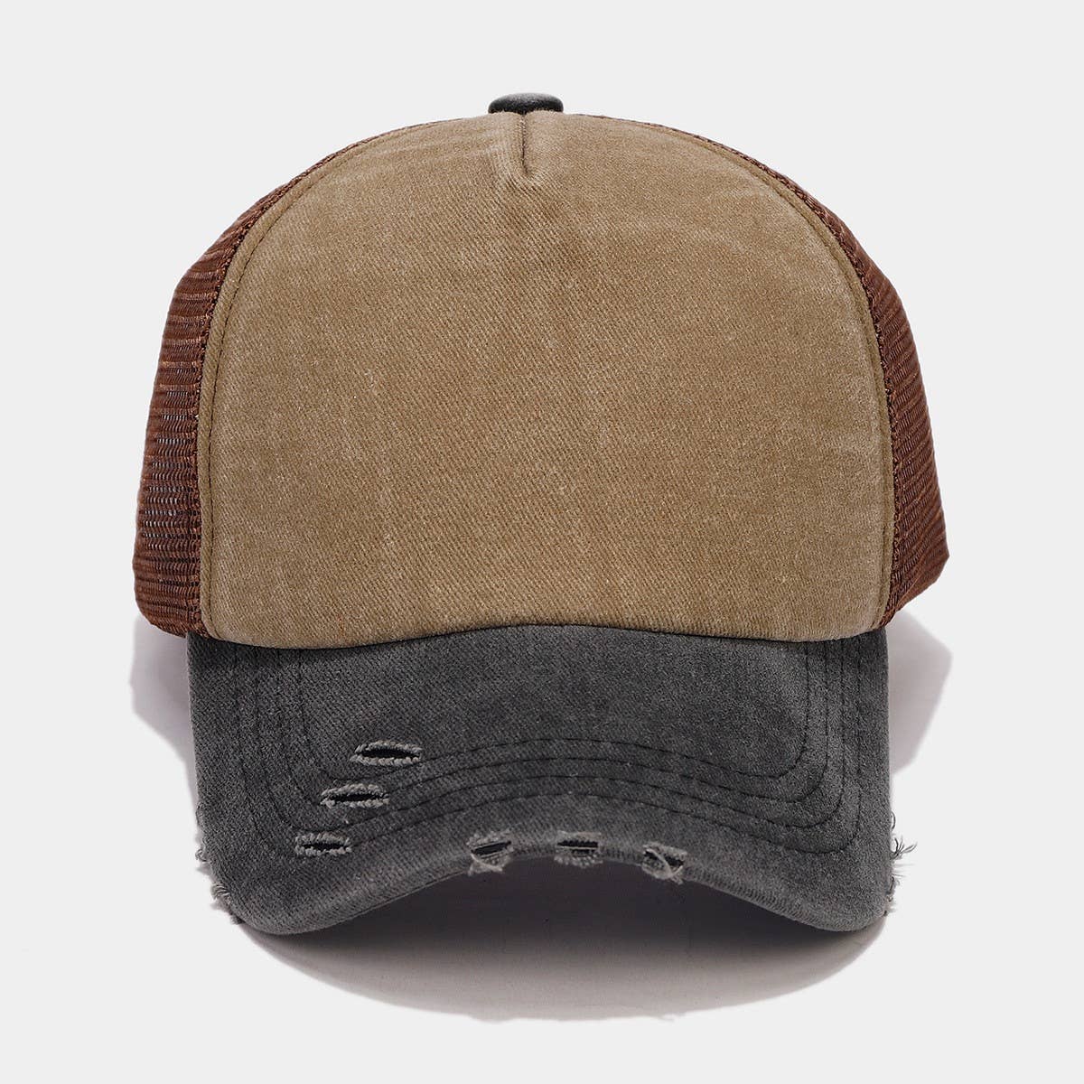 2024 NEW CONTRAST COLOR WASHED BASEBALL CAP_CWAH1571