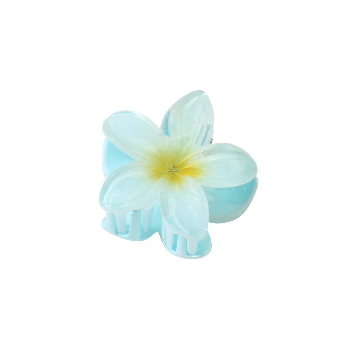 CANDY COLOR PLUMERIA HAIR CLAW SWEET FLORAL CLIP_CWMM4985