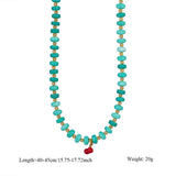 BOHO STYLE HANDMADE NATURAL STONE NECKLACE_CWMM8816