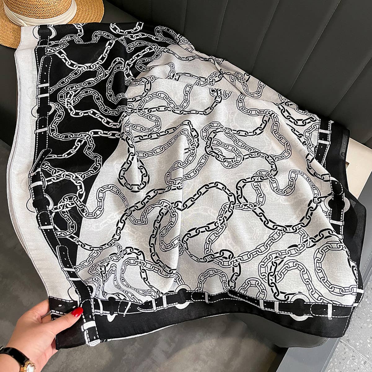 Fashion Women New Head Scarf Square Scarf_Cwasc0587