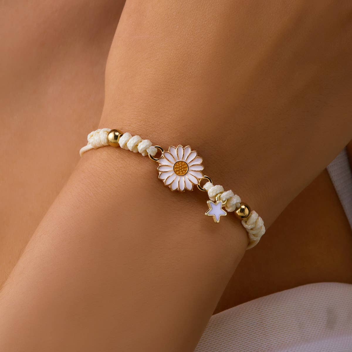 2024 NEW ALL MATCH DAISY SUNFLOWER BRACELET_CWAJE2419