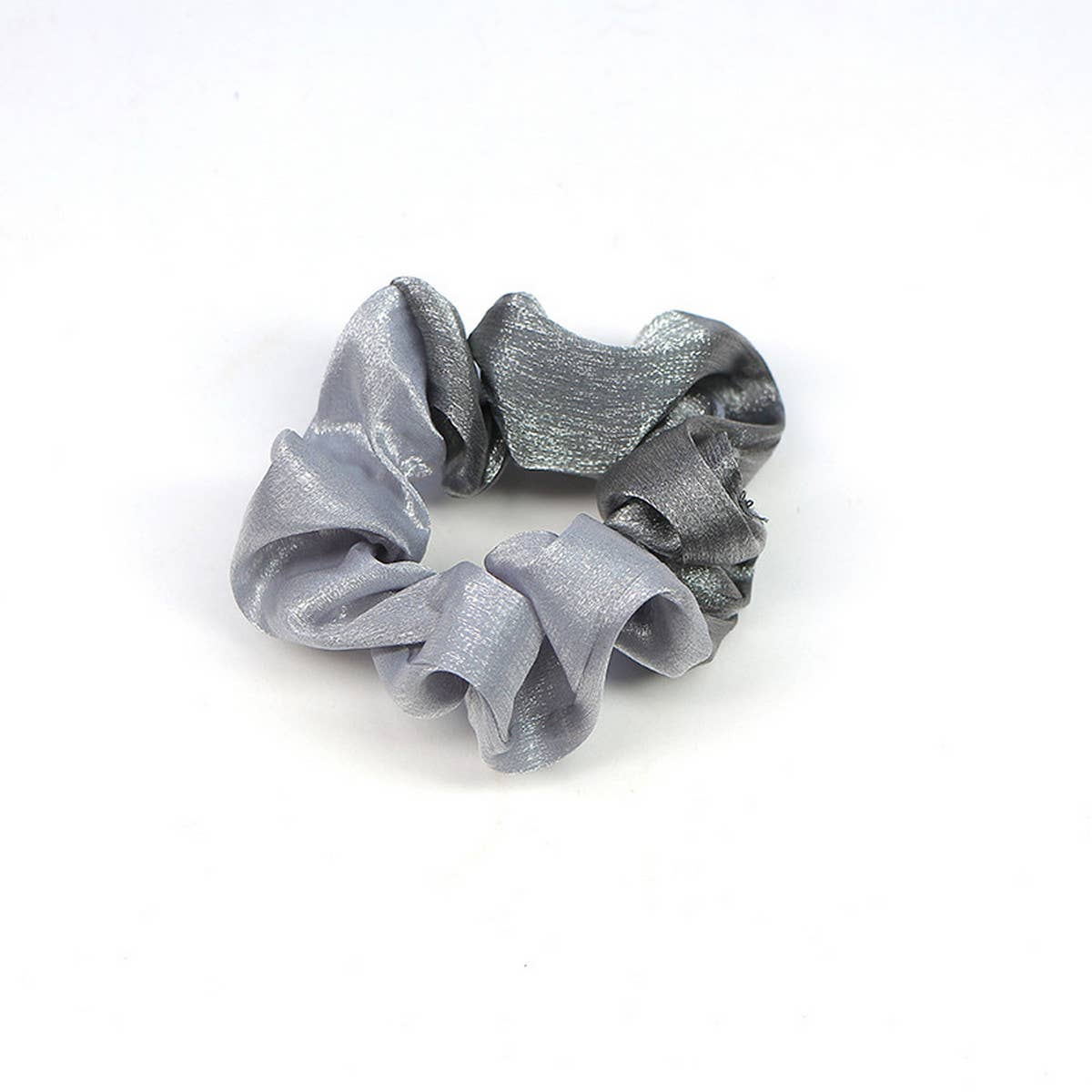 NEW CONTRASTING COLOR SPLICED SILVER HAIR ROPE_CWAHA1020