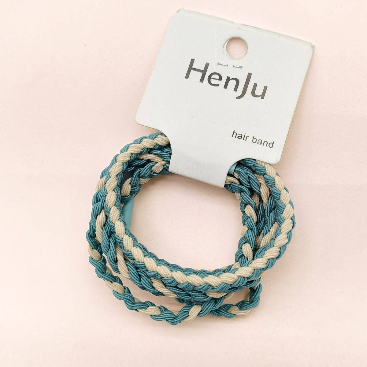 CANDY COLOR TWISTED HAIR TIES CUTE RUBBER BANDS CWAHA0339