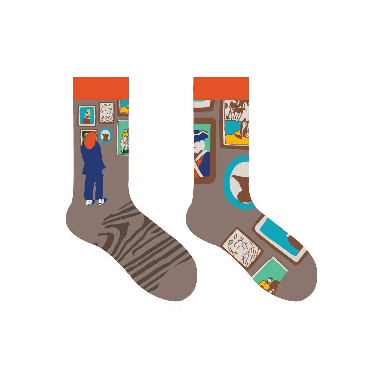 CASUAL ALL MATCH MID CALF SOCKS_CWMS1010