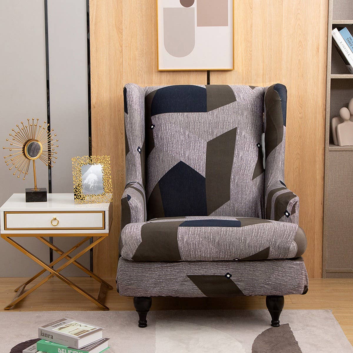 AMERICAN TIGER CHAIR COVER STRETCH FULL WRAP_CWMM8316