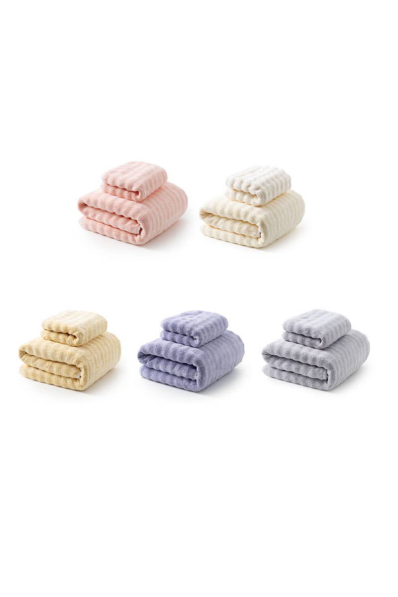 Cwmm8278_Absorbent And Lint-Free Bath Towel Set