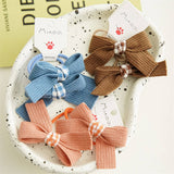 CANDY COLOR CUTE BOW CHILDRENS HAIR TIES_CWAHA1117