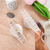 SWEET SHELL ACETATE HAIR CLAW CHIC SUMMER CLIP_CWAHA1488
