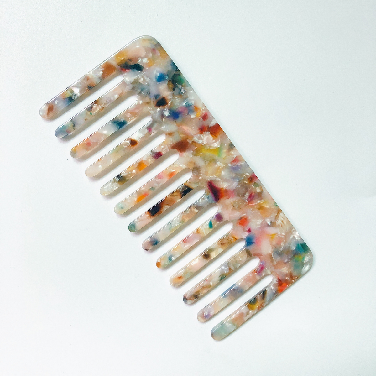 Simple Acetic Acid Anti-Static Hair Comb_Cwaha07882