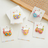 CANDY COLOR CUTE BOW CHILDRENS HAIR TIES_CWAHA1118
