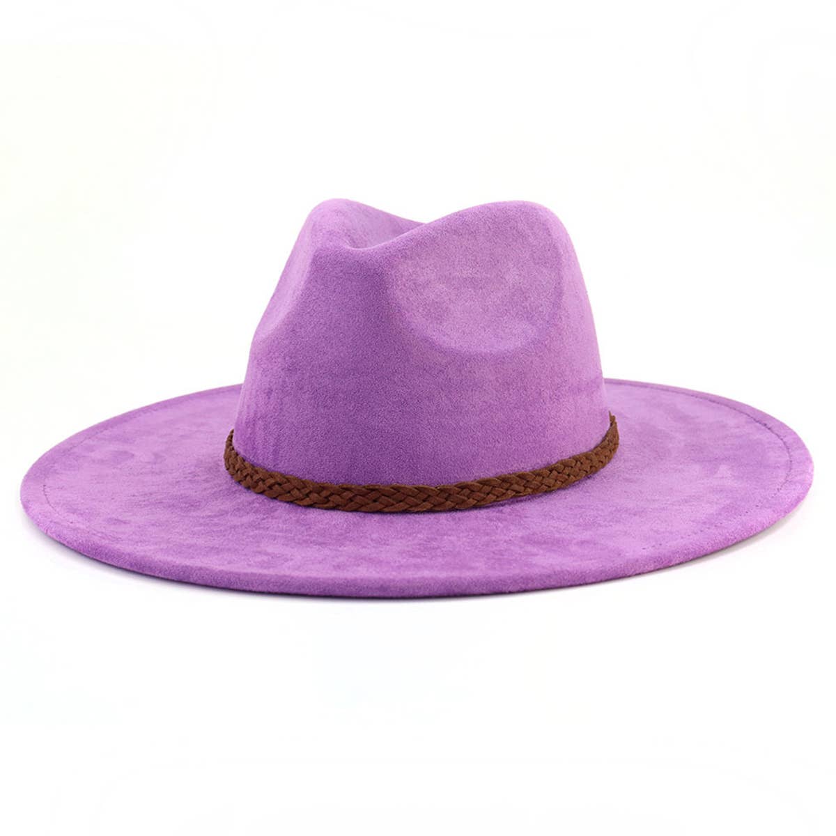 Women Autumn And Winter Warm Belt Panama Hat_Cwah0681