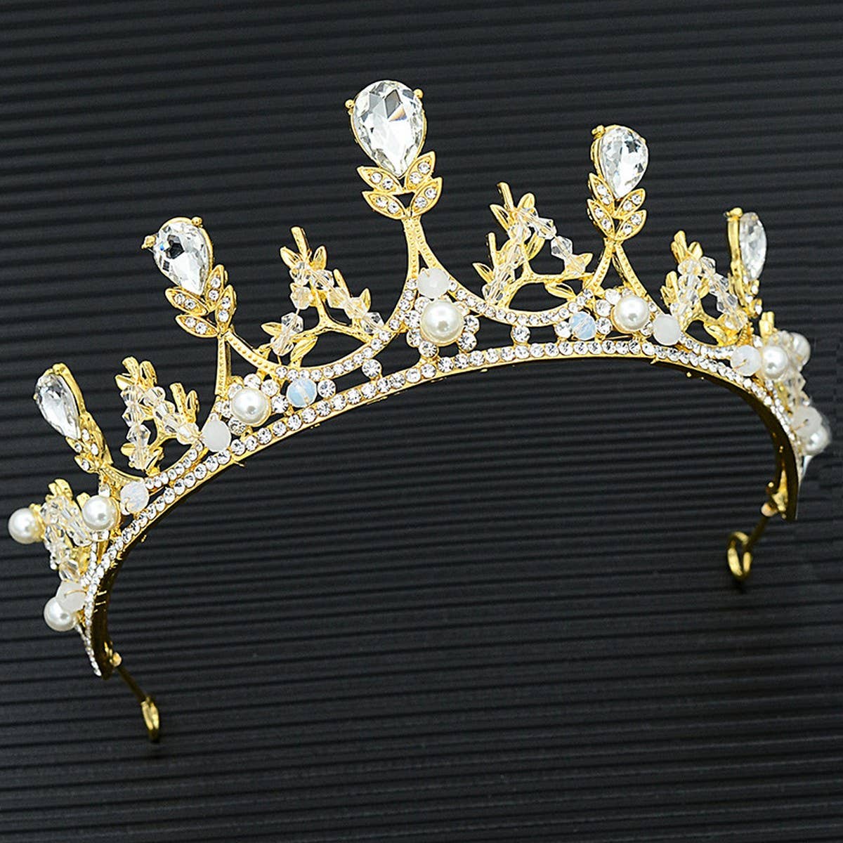 NEW BRIDAL WEDDING CRYSTAL TIARA CROWN_CWMM2026