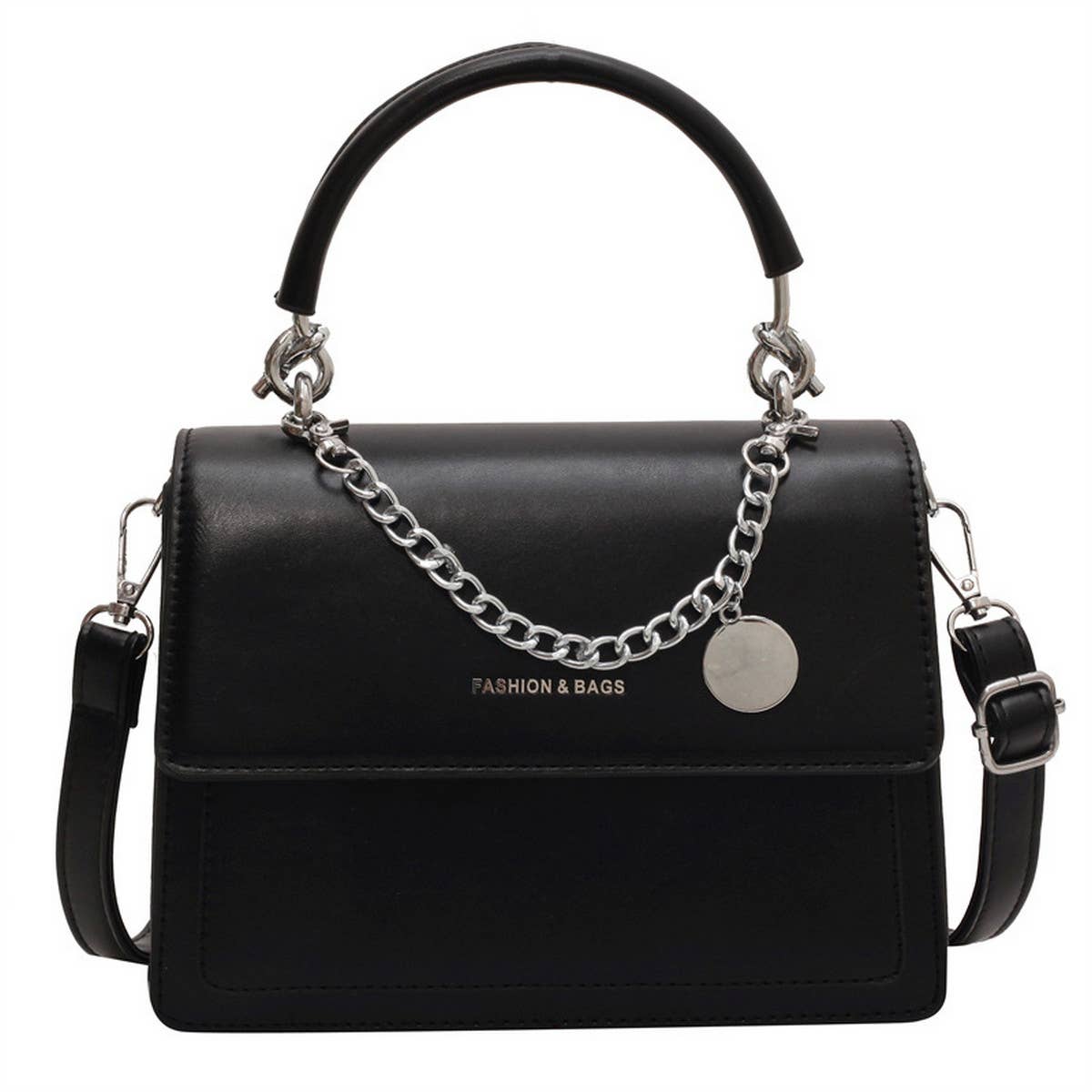 Women Chain Shoulder Crossbody Small Square Bag_Cwab1548