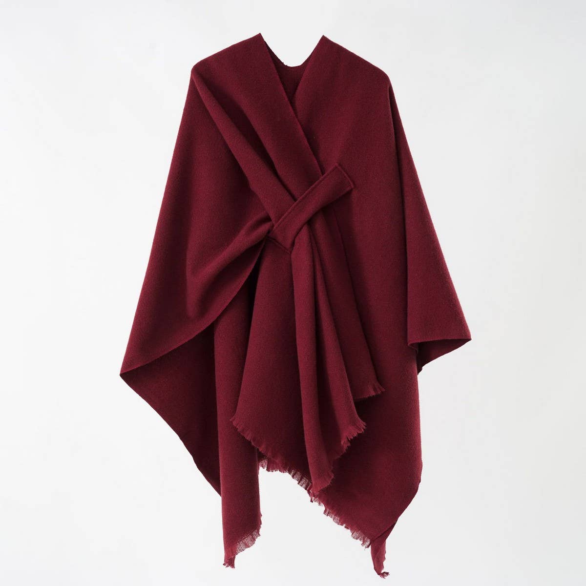 PURE COLOR HIGH GRADE WARM CASHMERE SHAWL_CWMM2091