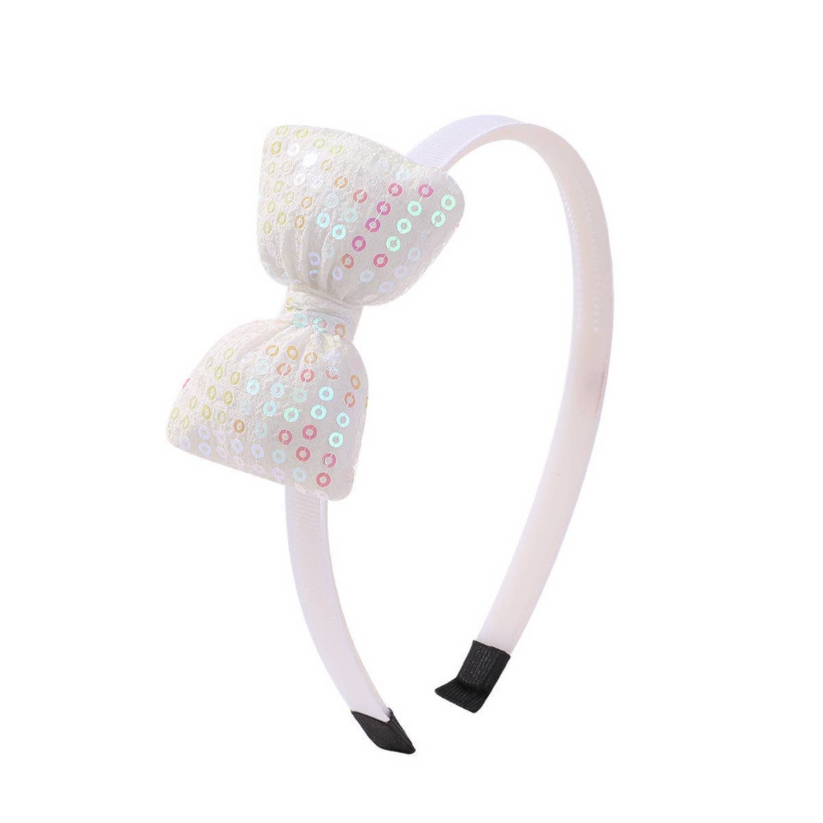 CHILDRENS BOW 3D SEQUINED HEADBAND_CWAHA2365