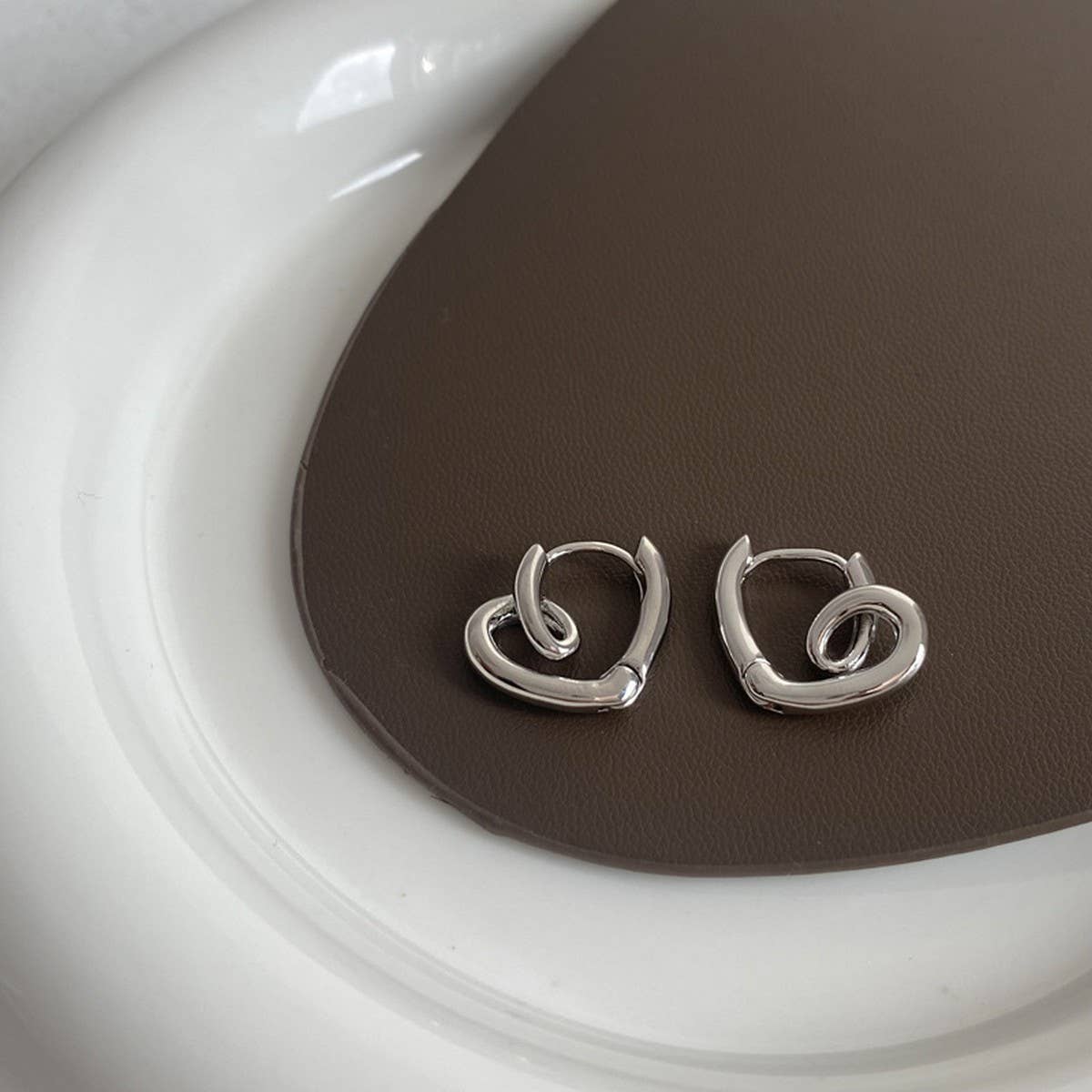 Valentines Day High-End Heart Earrings For Women