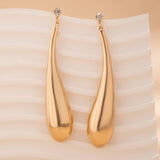 Water Drop Big Pendant Punk Style Necklace