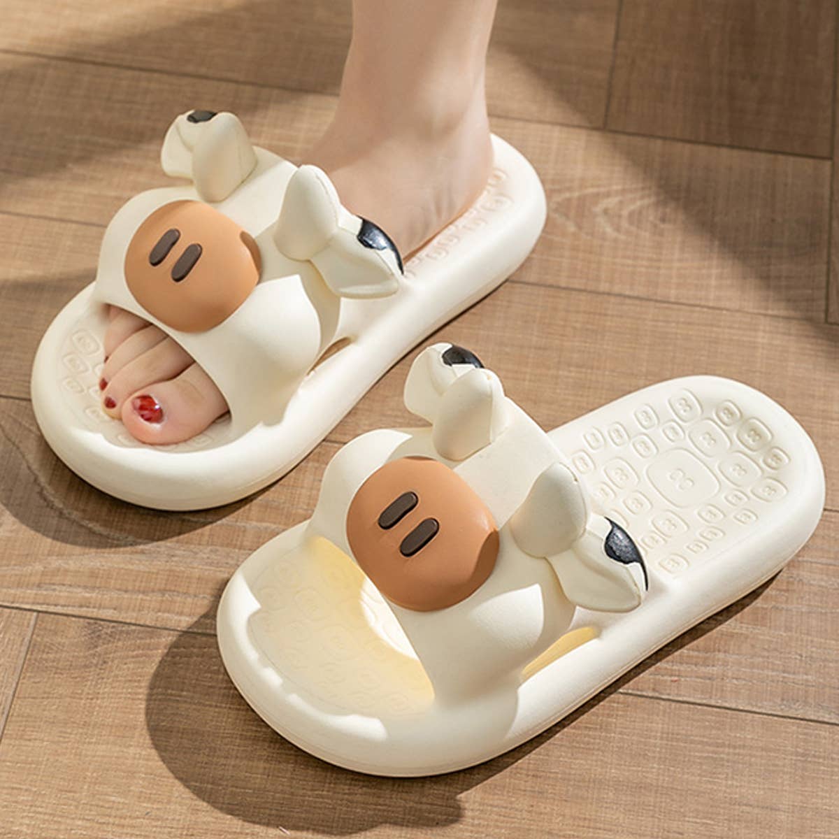 Indoor Cute Cartoon Non-Slip Slippers_Cwshs0545