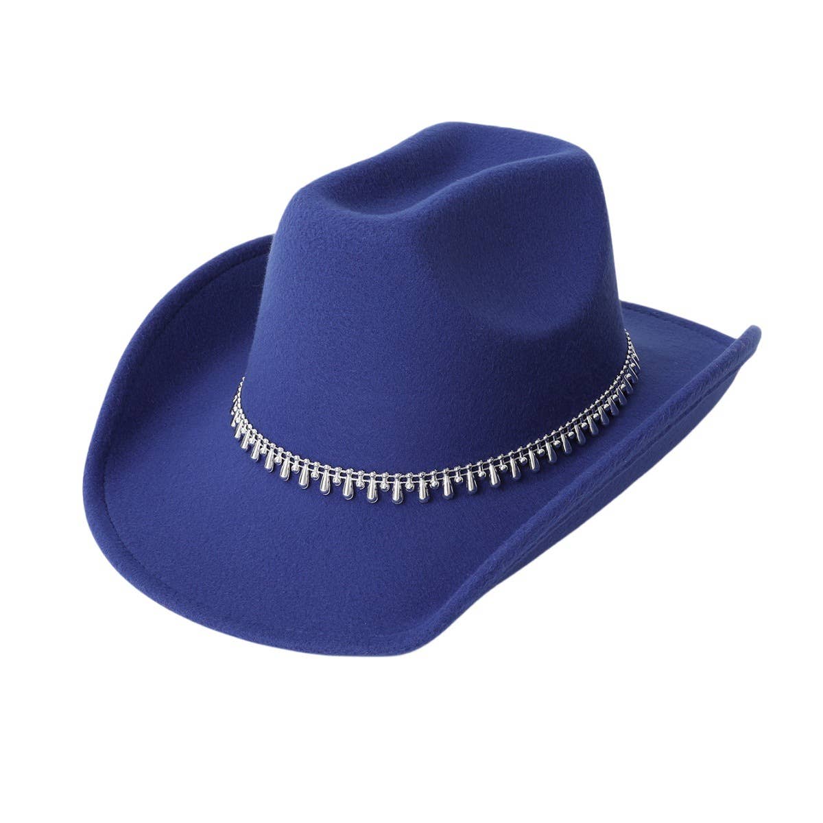 Western Cowboy Hat With Diamond Sword Chain_Cwah3633