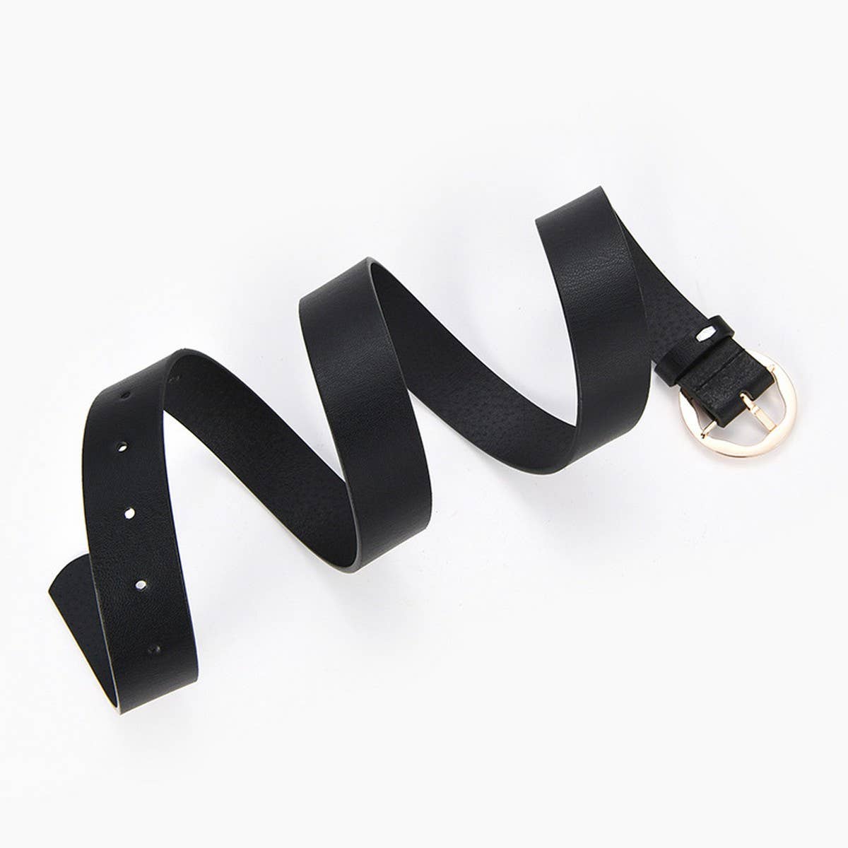 Cwabe0384_Snake Print Leopard Zebra Print Milk Print Belt