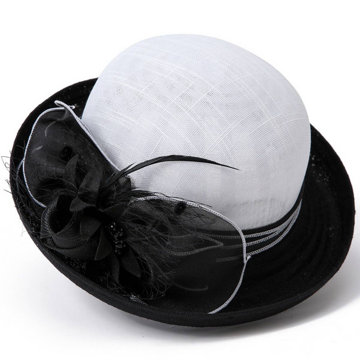 SUMMER BRITISH RETRO HEPBURN FASHION HAT_CWAH1496