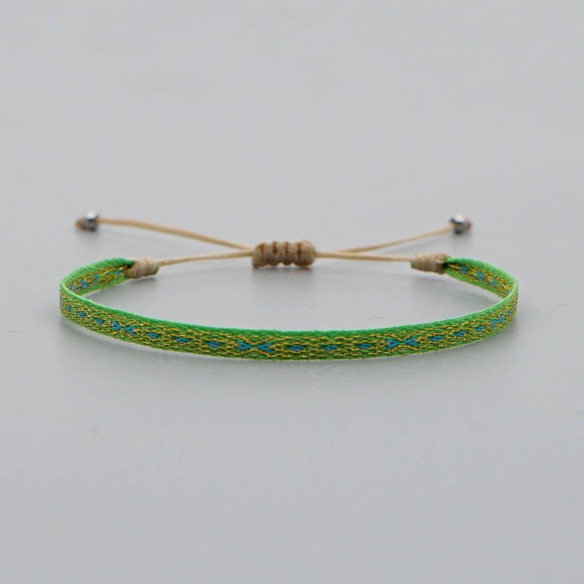 ETHNIC RETRO RIBBON HAND WOVEN BRACELET_CWAB4618