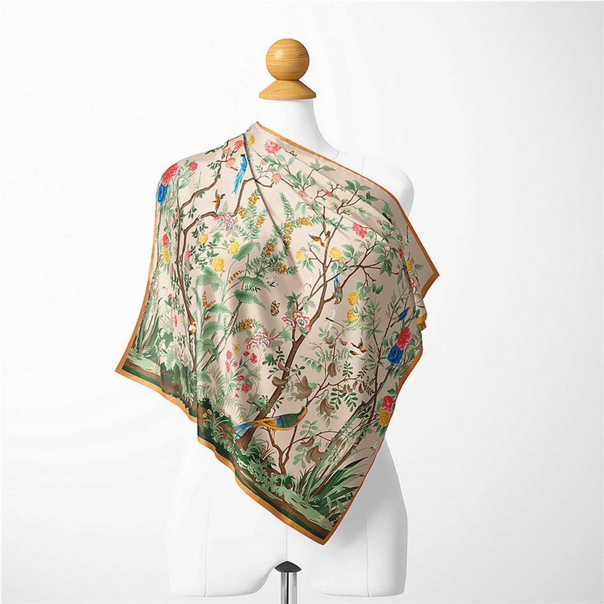 BOHO BEACH SCARF LIGHTWEIGHT WRAP HOLIDAY GIFT_CWASC0648