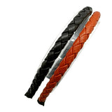 ELEGANT SIMPLE PU LEATHER WOVEN HEADBAND_CWAHA6343