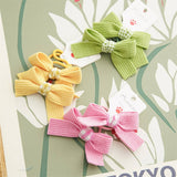 CANDY COLOR CUTE BOW CHILDRENS HAIR TIES_CWAHA1117