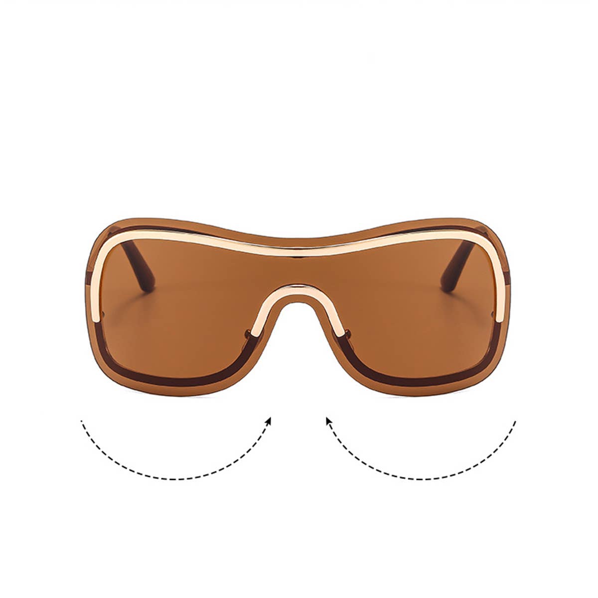 NEW HOT GIRL FASHION RIMLESS SUNGLASSES_CWASG0384