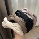 BOW ELEGANT SOLID COLOR HEADBAND_CWAHA2852