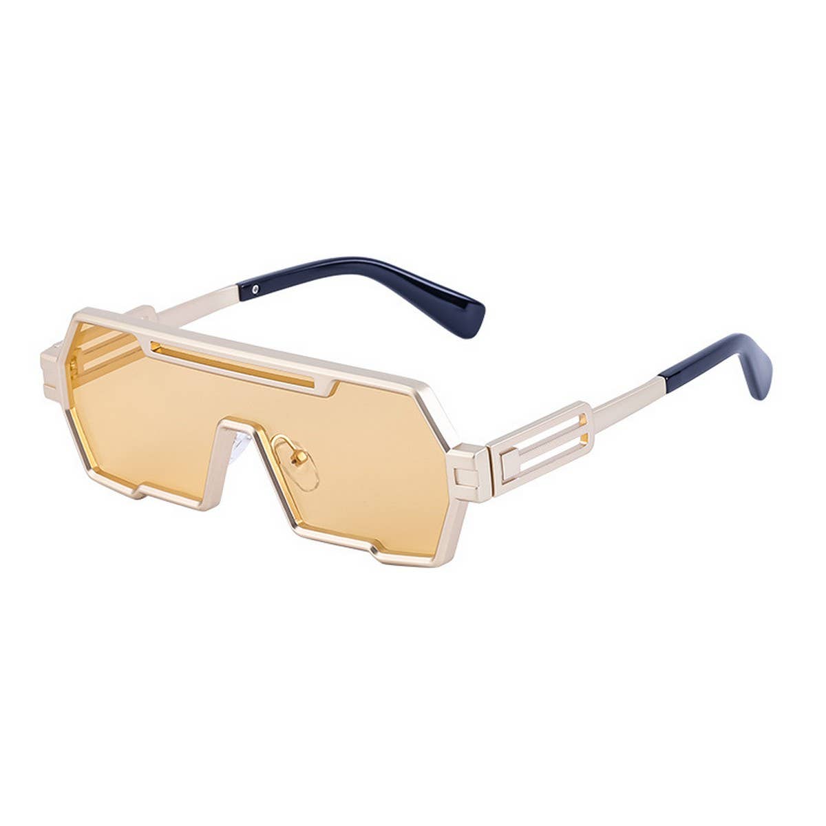 RETRO STEAMPUNK SUNGLASSES IRREGULAR SUNGLASSES_CWASG0555