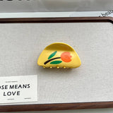 COLORBLOCK TULIP HAIR CLAW FLORAL ACETATE CLIP_CWAHA5755