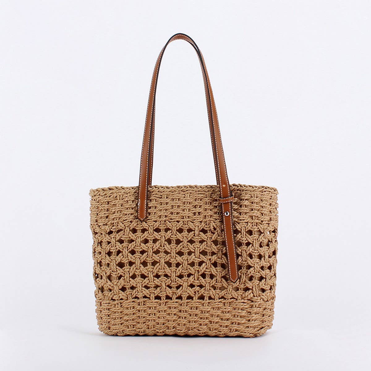 HIGH END STYLISH LARGE CAPACITY HAND WOVEN BAG_CWAB4714