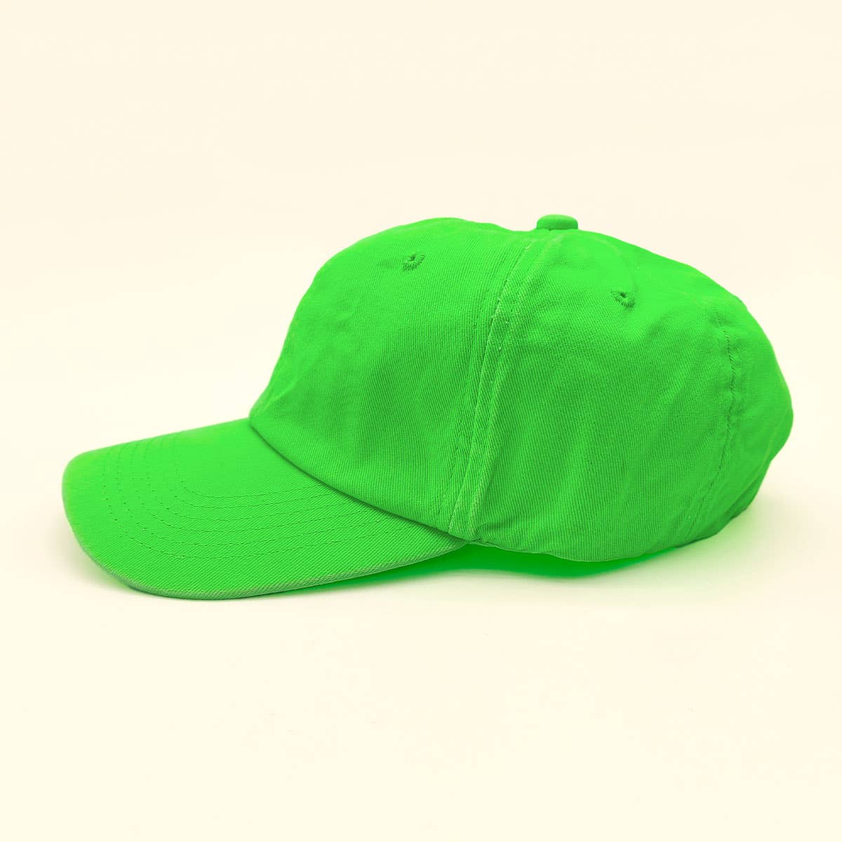 PARENT CHILD NEON BASEBALL CAP SOFT BRIM SUN HAT CWAH1222