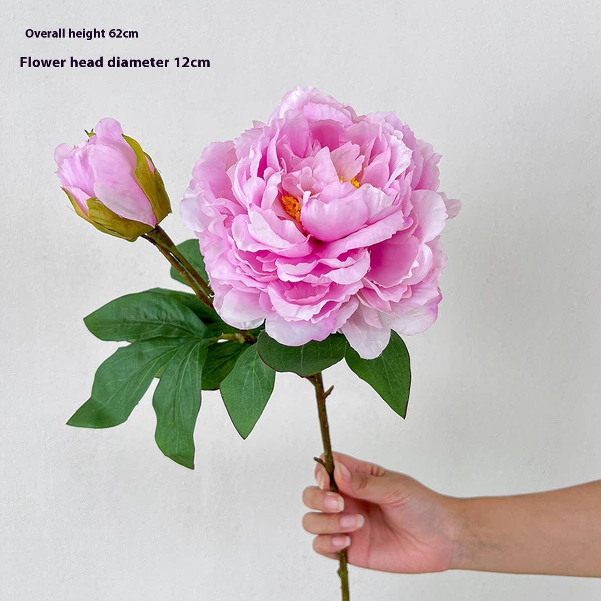 LONG STEM DOUBLE PEONY ARTIFICIAL FLOWER DECOR_CWMM6462