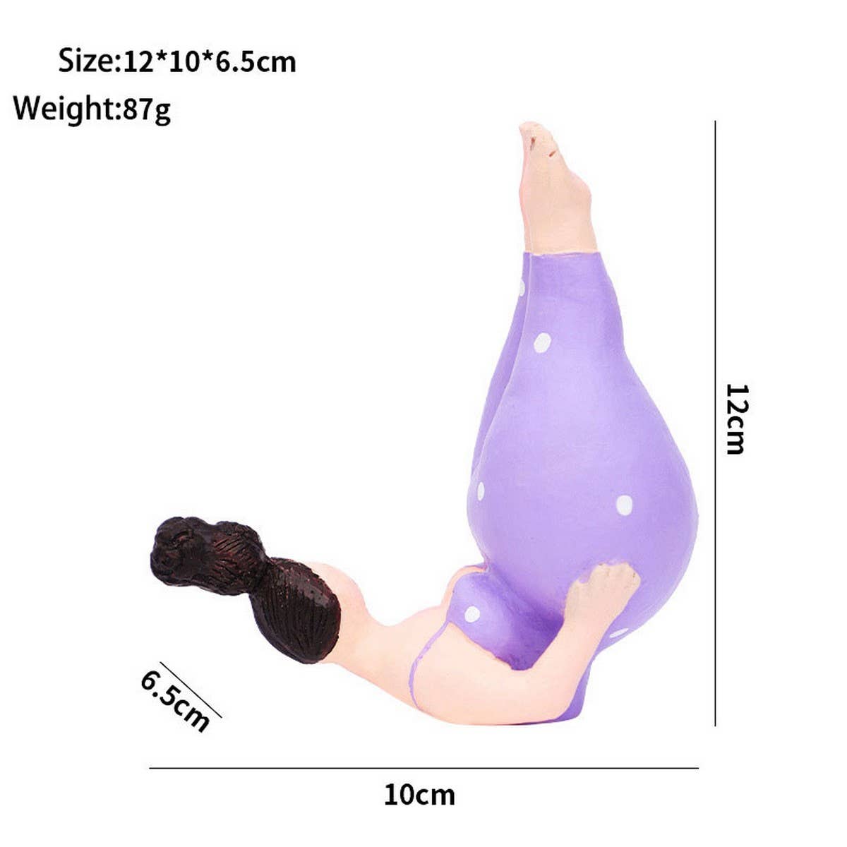 EUROPEAN YOGA GIRL RESIN DESK ORNAMENT_CWMM9882