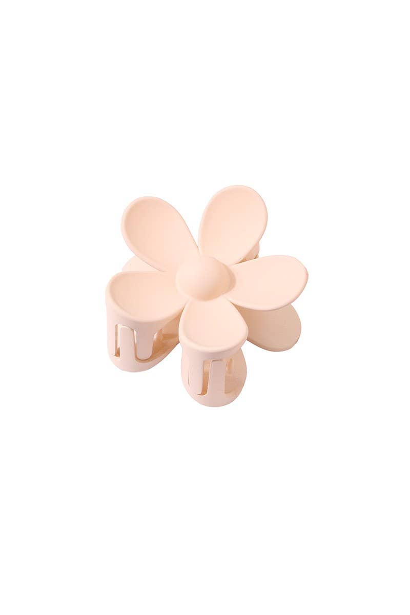 Cwaha0574_Flower Shark Claw Clip Hair Clip