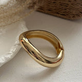 IRREGULAR HIGH END OPEN NICHE METAL BRACELET_CWMM3082