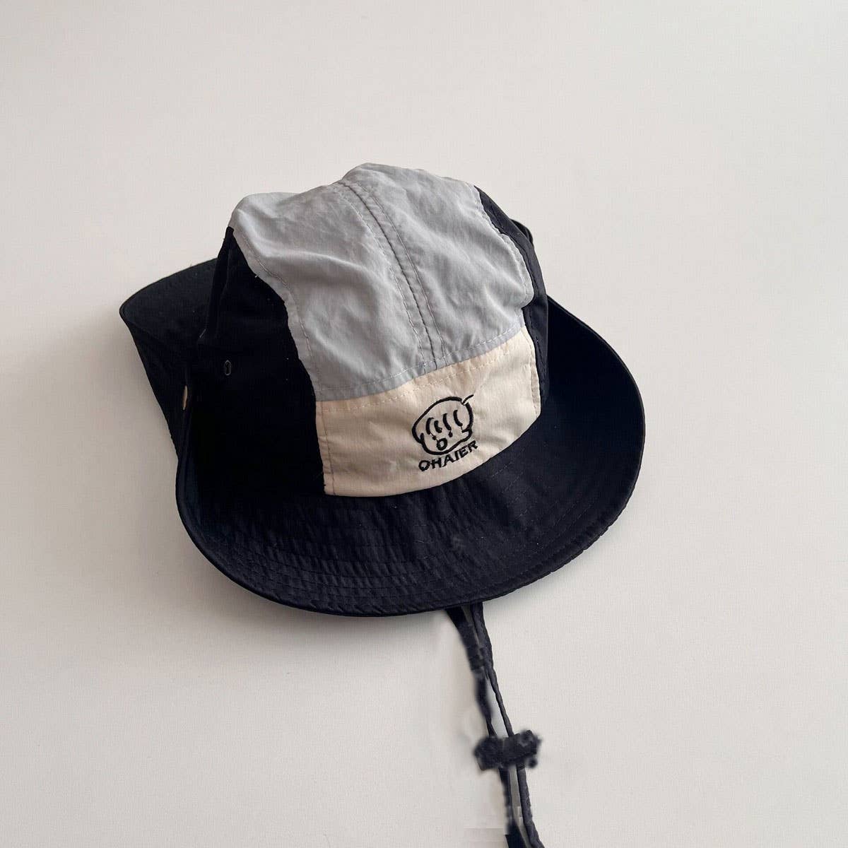 CARTOON CHILDRENS COLOR MATCHING FISHERMAN HAT_CWAH2868