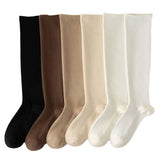 Women Stockings Leisure Solid Color Tube Socks_Cwms0291