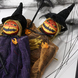 Halloween Hanging Ghost Pumpkin Decoration_Cwmm9833