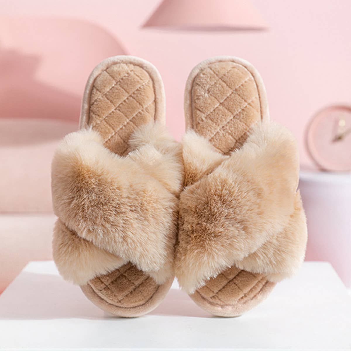 2024 NEW PLUSH CROSS FLOOR COTTON SLIPPERS_CWSHS0824