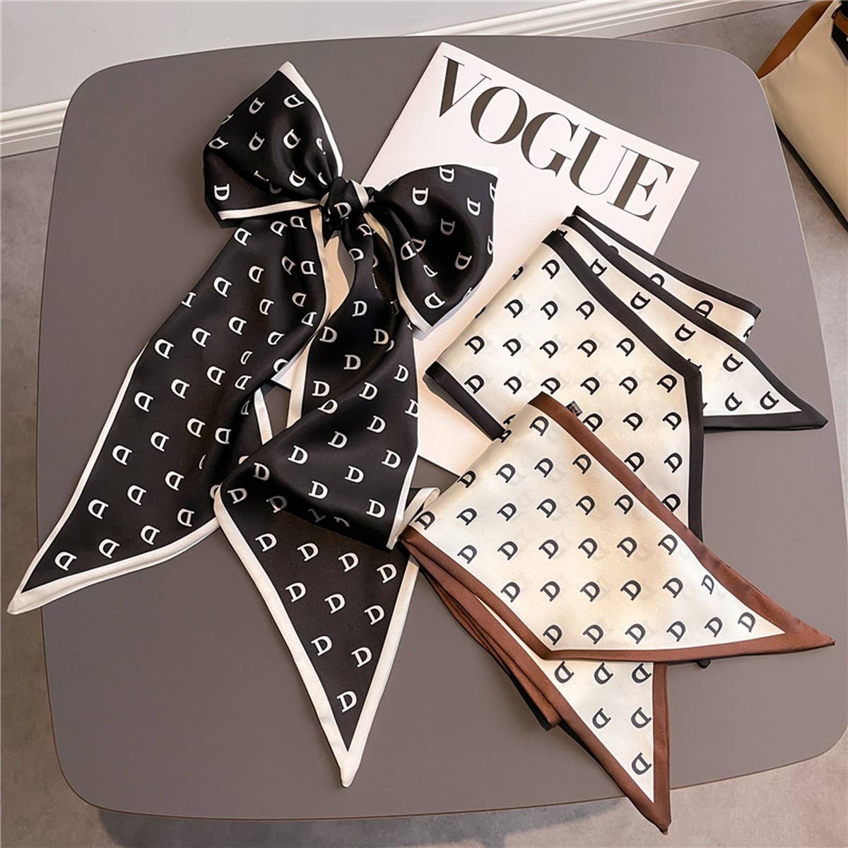 FASHIONABLE AND VERSATILE DOUBLE LAYER HEAD SCARF_CWASC1513